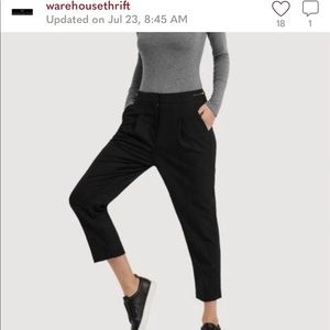 NWT Kit & Ace Claren Wool Trousers 4 Navy